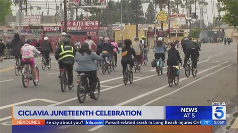 CicLAvia takes over South L.A. for Juneteenth celebration 